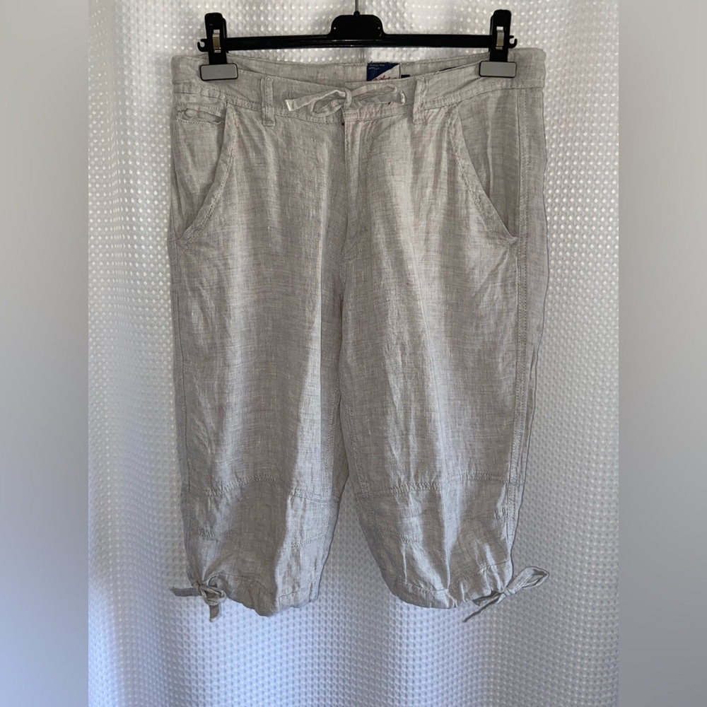 2/60$ POINT ZERO 100% linen‎ Bermuda size 33